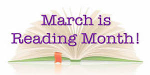  March is National Reading Month